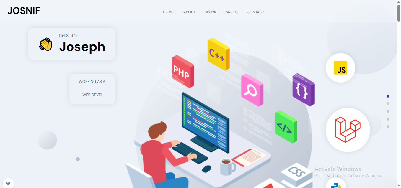 JOSNIF - Professional Developer Portfolio